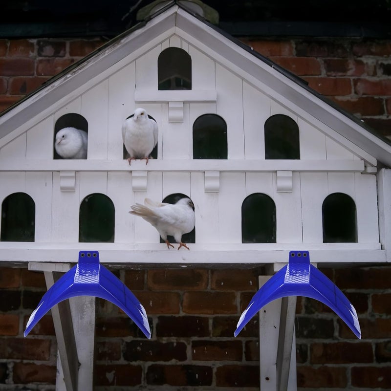 Tobeelec 20 Pcs Dove Rest Stand, Lightweight Dove Perches Plastic Birds Roost Holder, Doves Dwelling Frame Birdcage Accessories for Parrots and Other Birds - Image 5